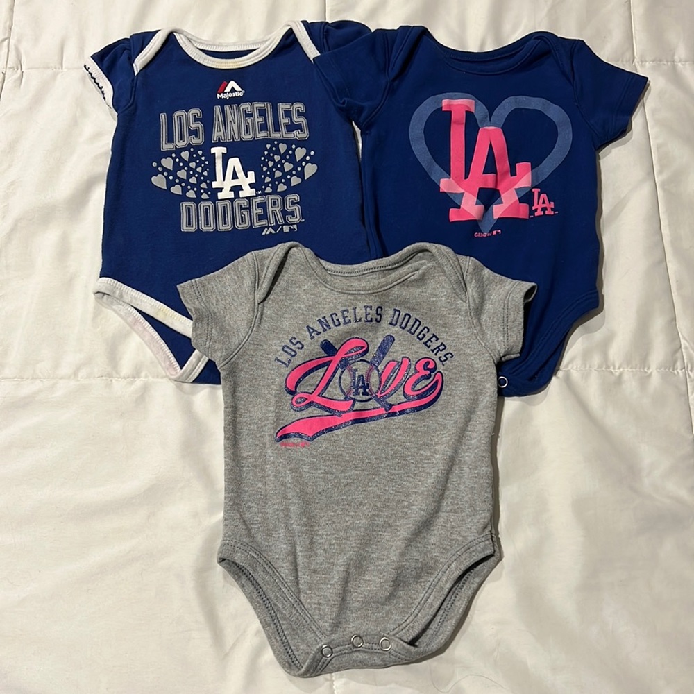 Dodgers onesies
